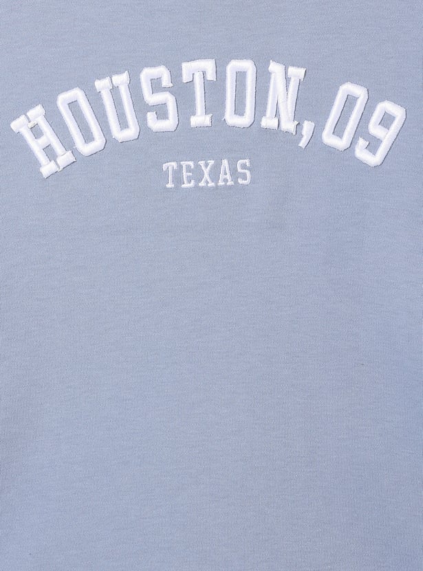 Boys Embroidered Oversized T-shirt