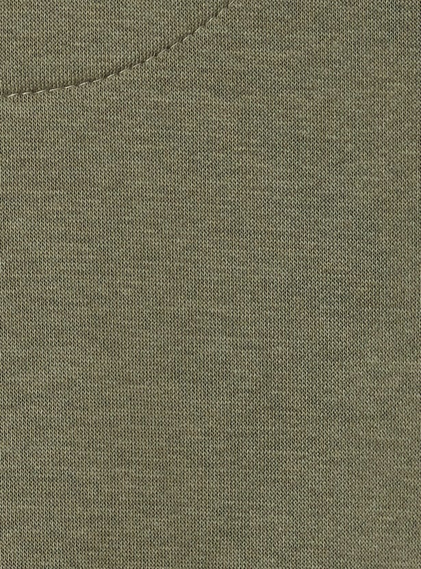 Boys Printed Oversized Sweatshirt