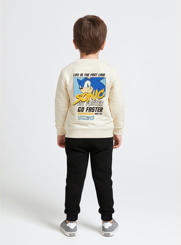 Boys Sonic Print Sweatshirt