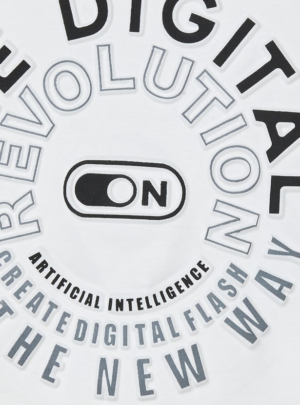 Boys Printed Shorts Set