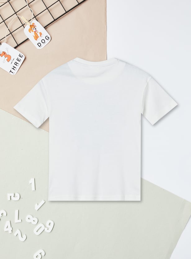 Boys Printed Shorts Set