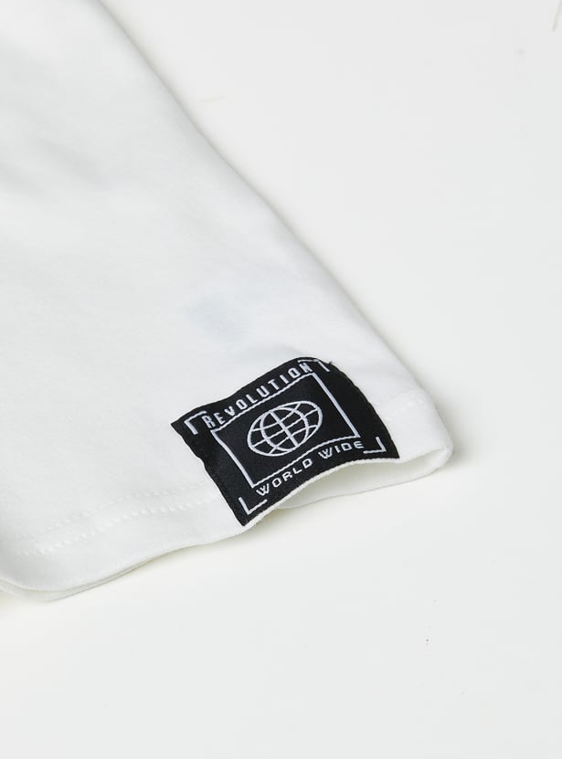 Boys Printed Shorts Set