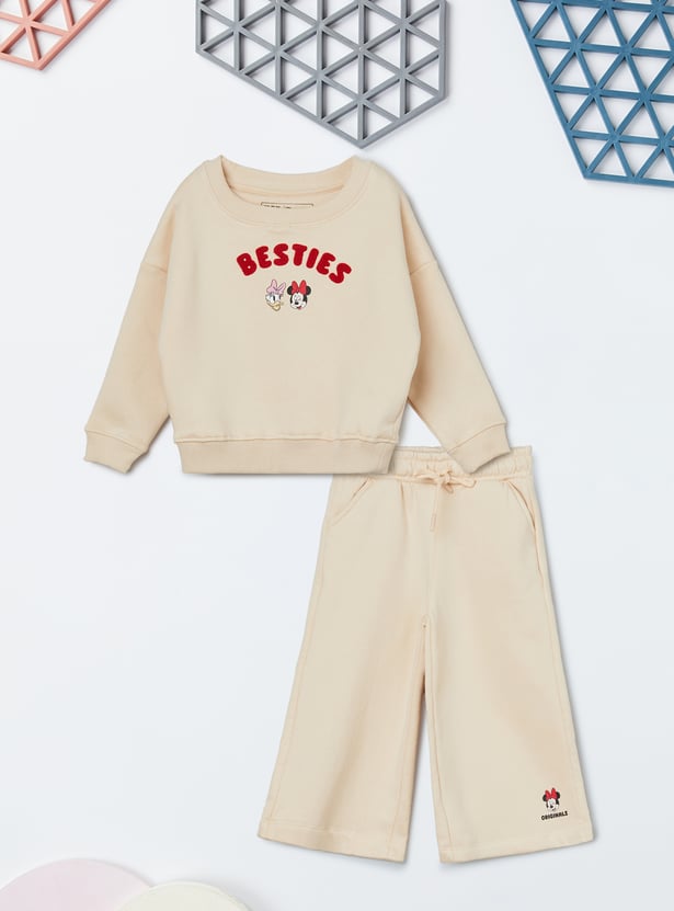 Girls Mickey Trousers Set