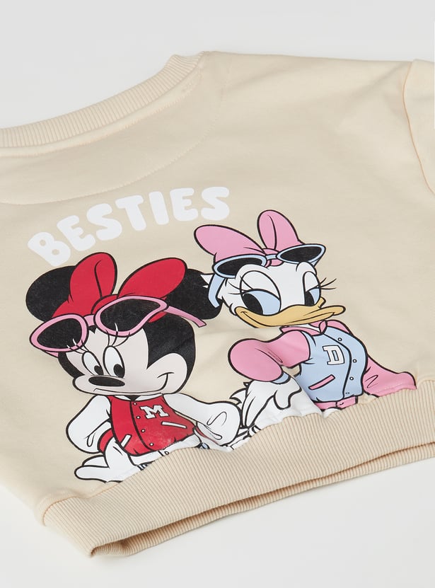 Girls Mickey Trousers Set