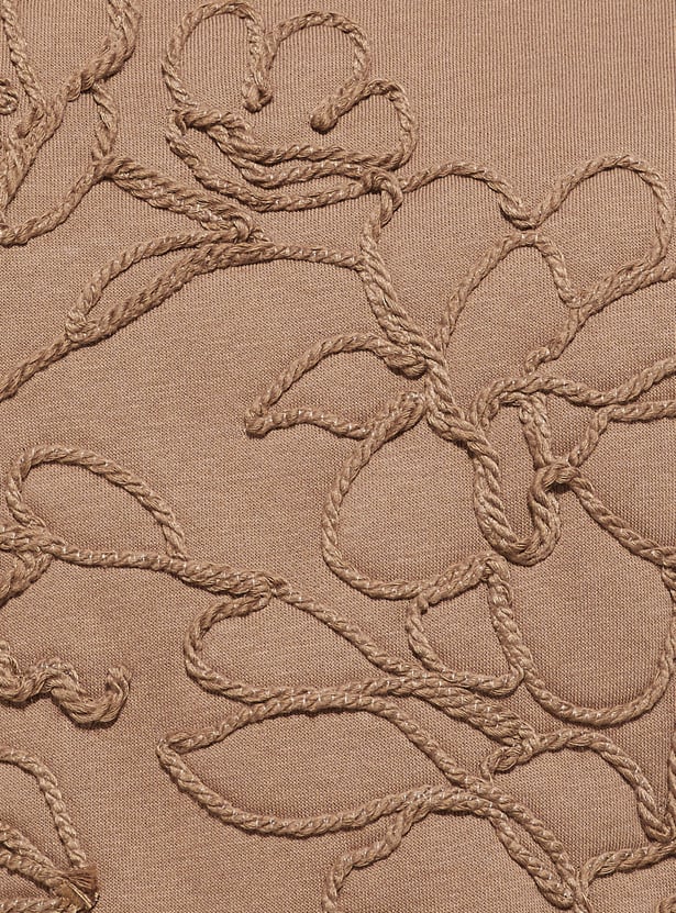 ALAYA F x URB_N Women Printed Oversized Sweatshirt