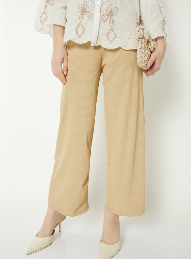 Women Ribbed Trousers