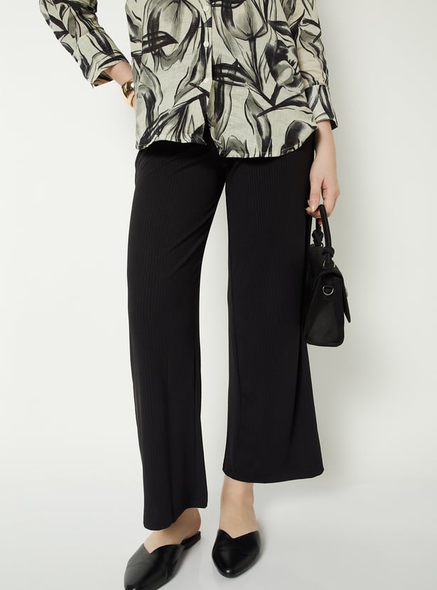 Women Ribbed Trousers