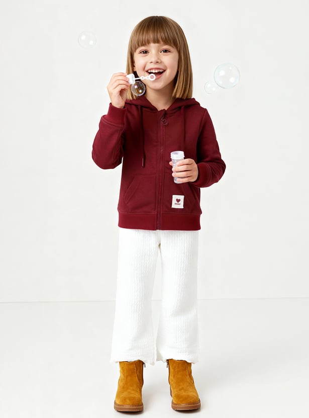 Girls Knit Sweatshirt