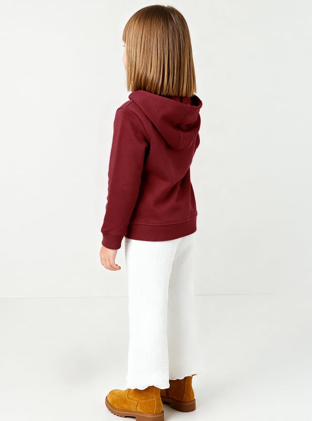 Girls Knit Sweatshirt