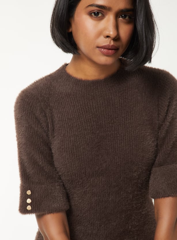 Women Knit Bodycon Dress