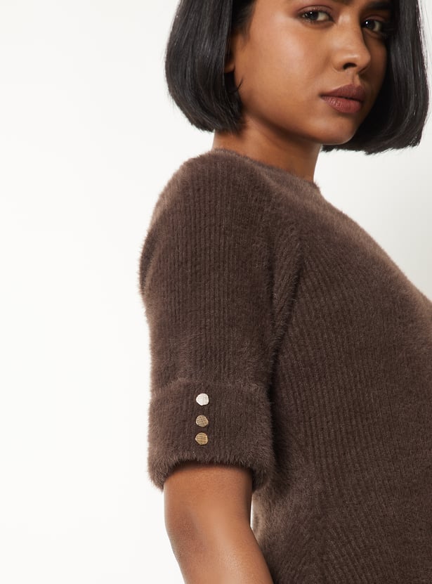 Women Knit Bodycon Dress