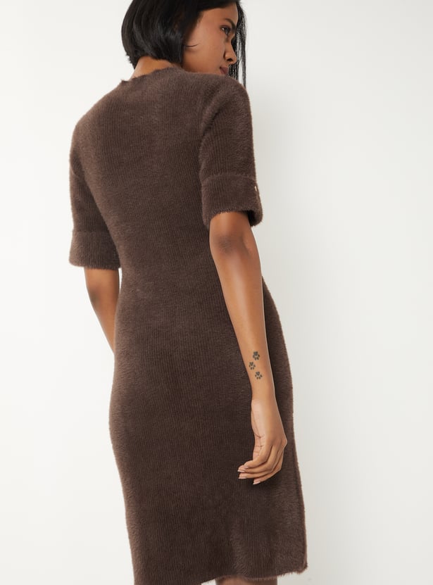 Women Knit Bodycon Dress