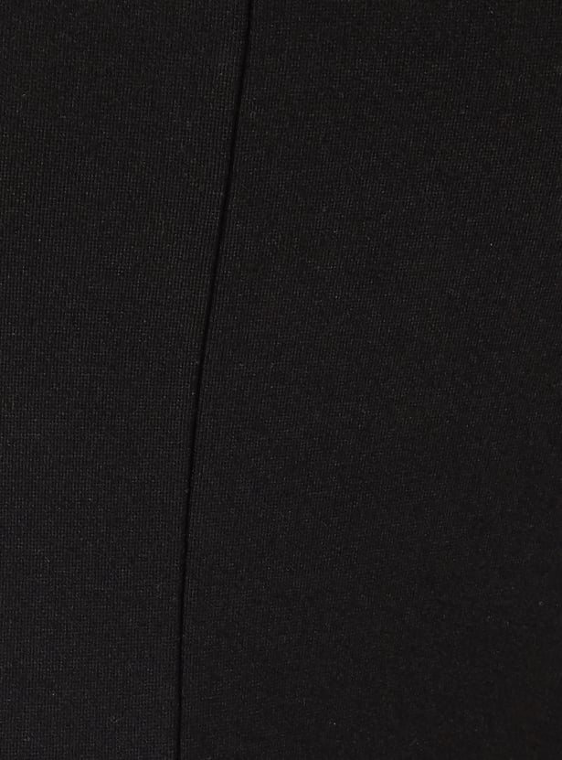 Women Solid Slim Fit Treggings