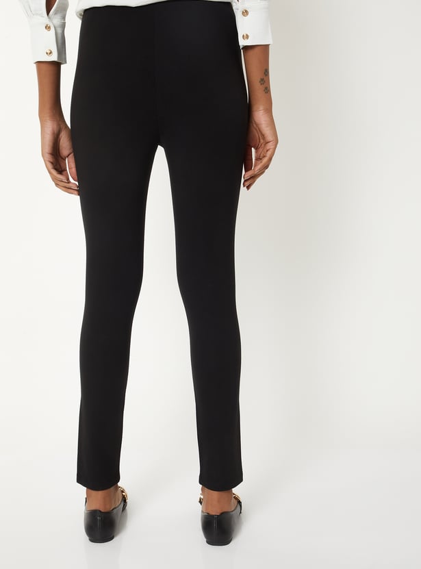 Women Solid Trousers