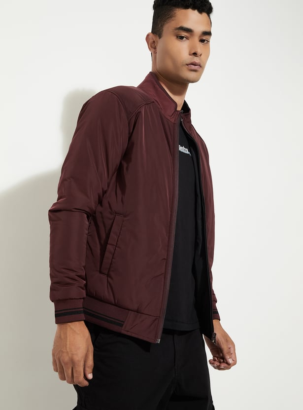 URB_N Men Solid Reversible Jacket