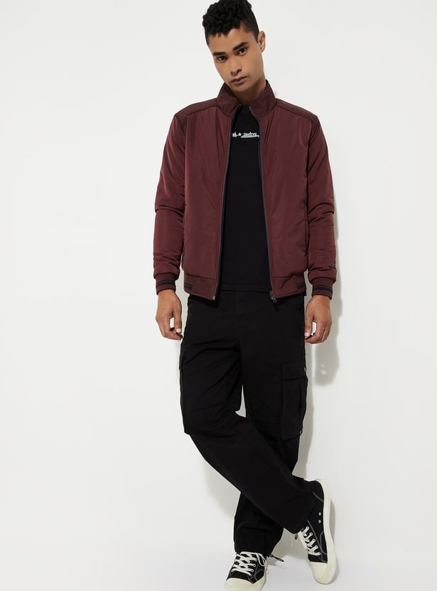 URB_N Men Solid Reversible Jacket