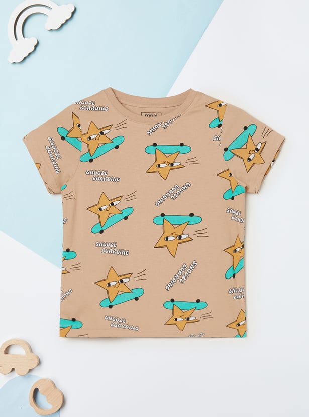 Boys Printed Joggers Set