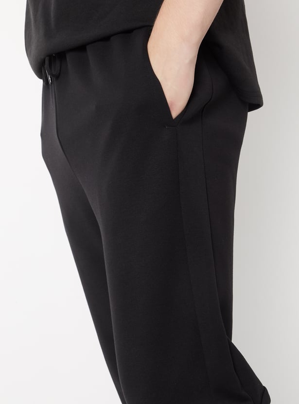 Men Solid Sports Joggers