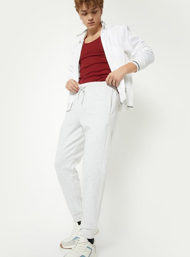 Men Solid Sports Joggers