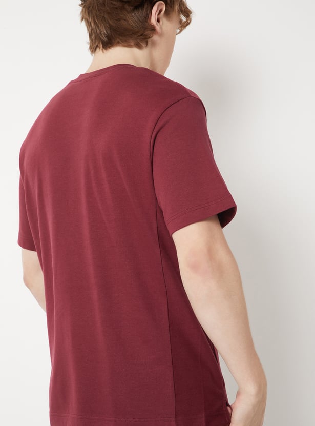 Men Solid Sports T-shirt