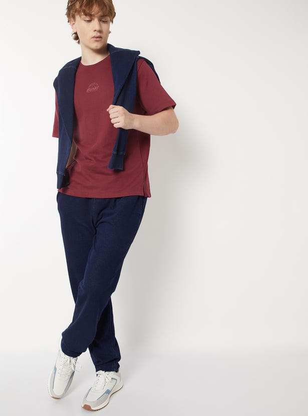 Men Solid Sports T-shirt