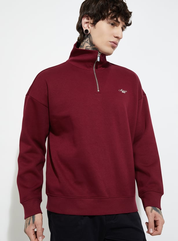 URB_N Men Printed Oversized Sweatshirt