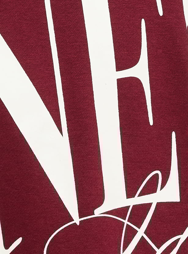 URB_N Men Printed Oversized Sweatshirt