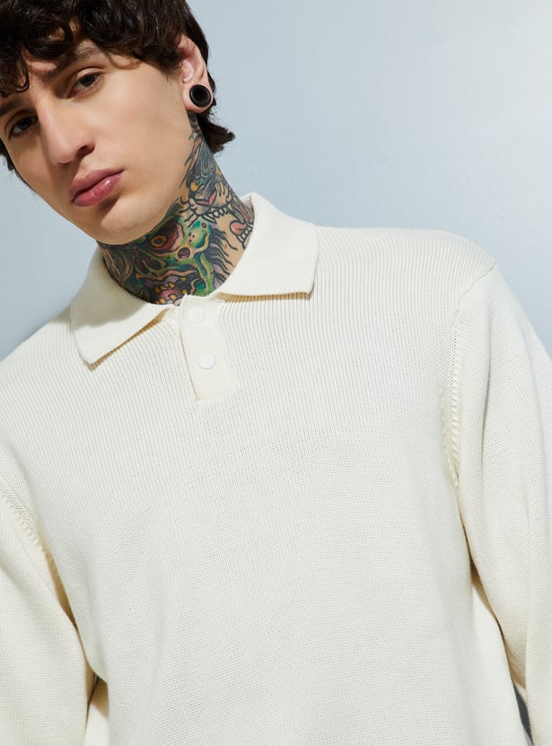 URB_N Men Textured Sweater