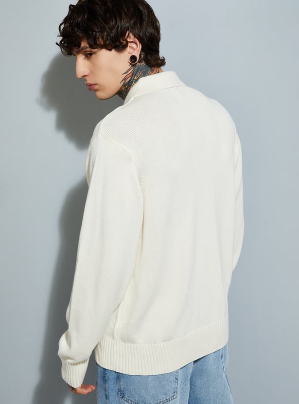 URB_N Men Textured Sweater