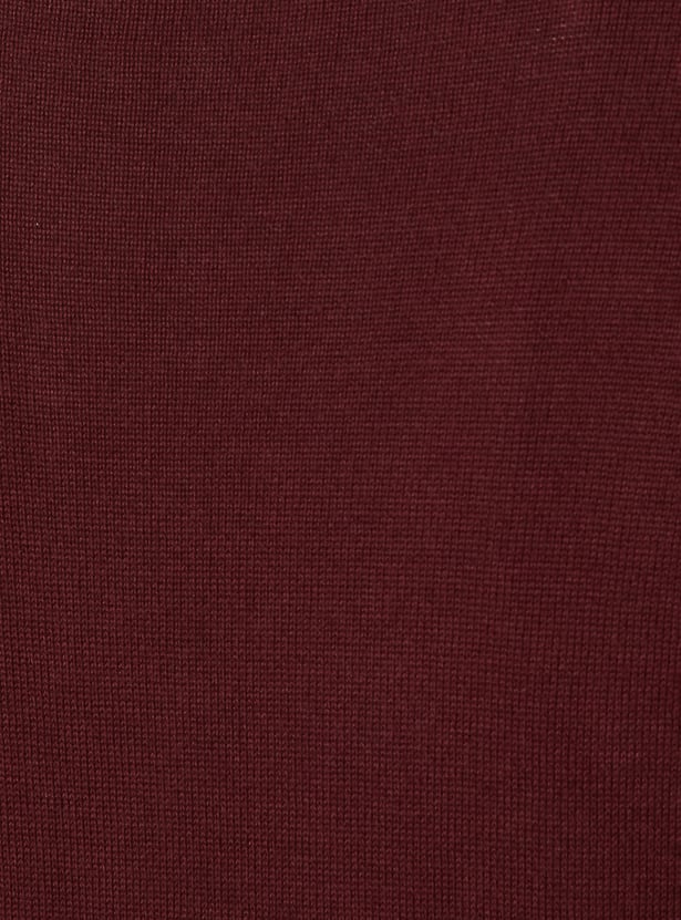 Men Slim Fit Knit Sweater