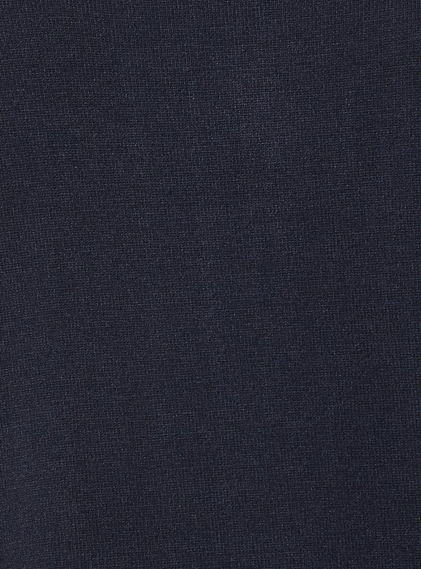 Men Knit Textured Sweater