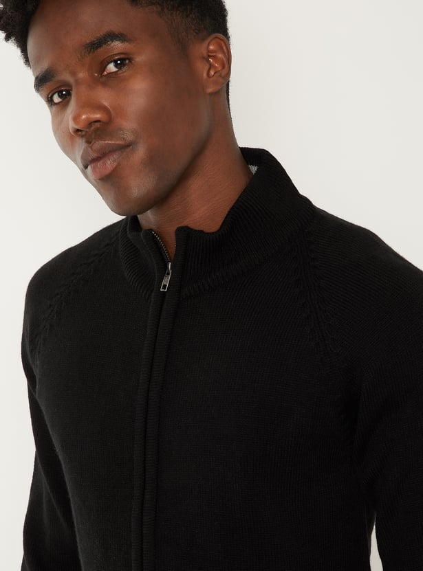 Men Knit Slim Fit Sweater