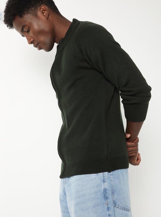 Men Knit Slim Fit Sweater