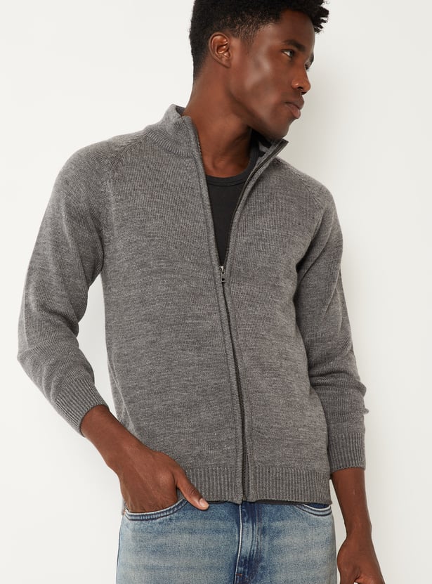 Men Knit Slim Fit Sweater