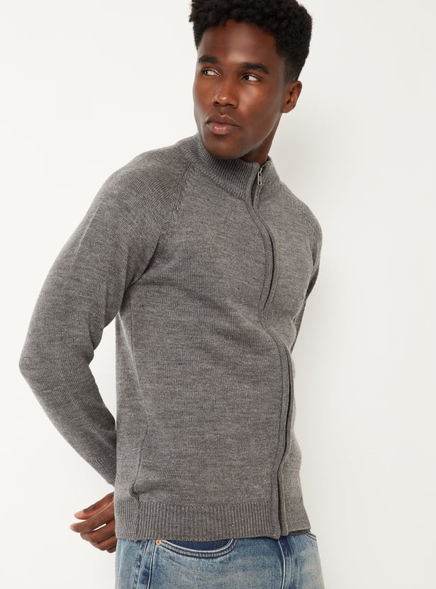 Men Knit Slim Fit Sweater