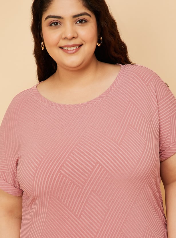 Women Textured Knit Top