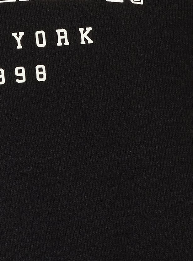 Women Printed Layered Slim Fit T-shirt