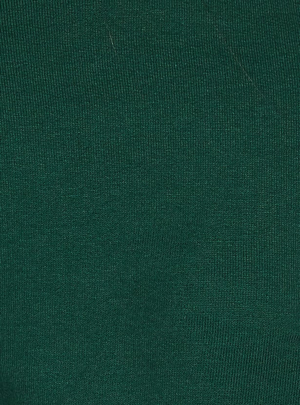 Women Printed Layered Slim Fit T-shirt