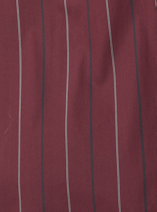 Men Striped Slim Fit Shirt