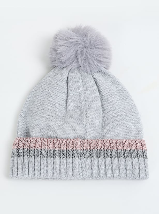 Girls Embellished Beanie