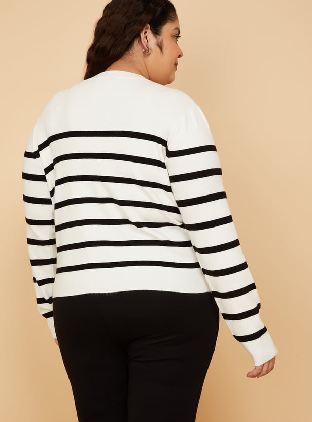 Women Striped Sweater