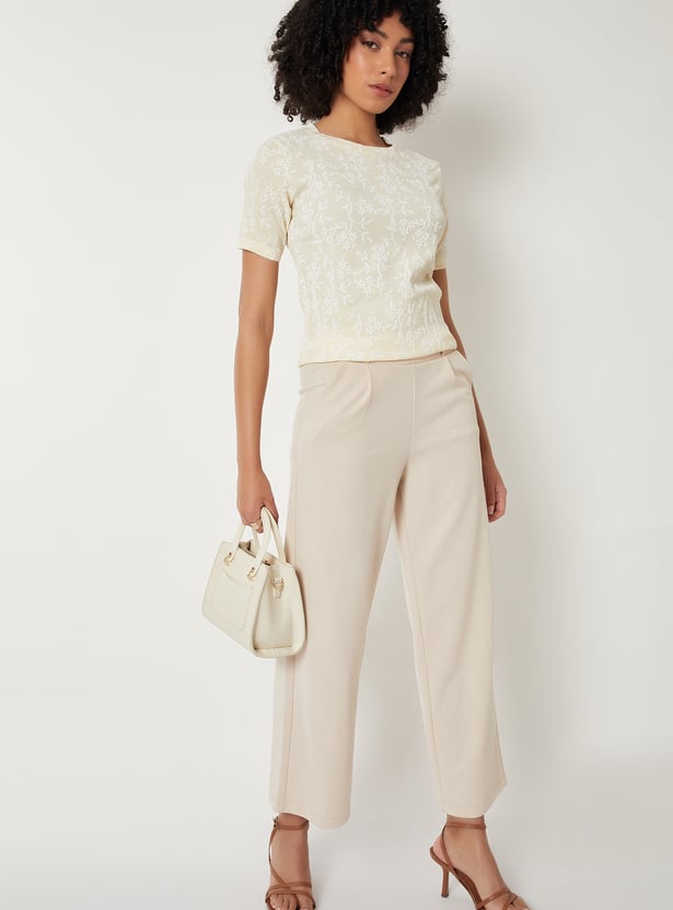 Women Embroidered T-shirt