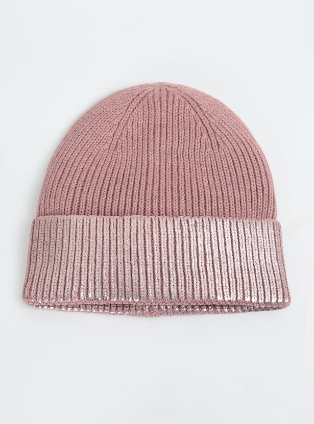 Women Knit Beanie