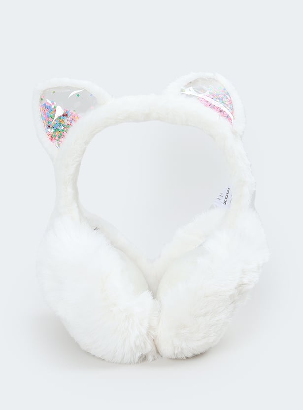 Girls Earmuffs with Star Confetti Fillings