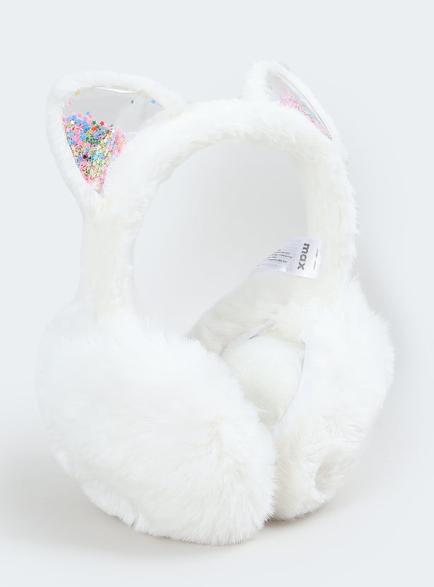 Girls Earmuffs with Star Confetti Fillings