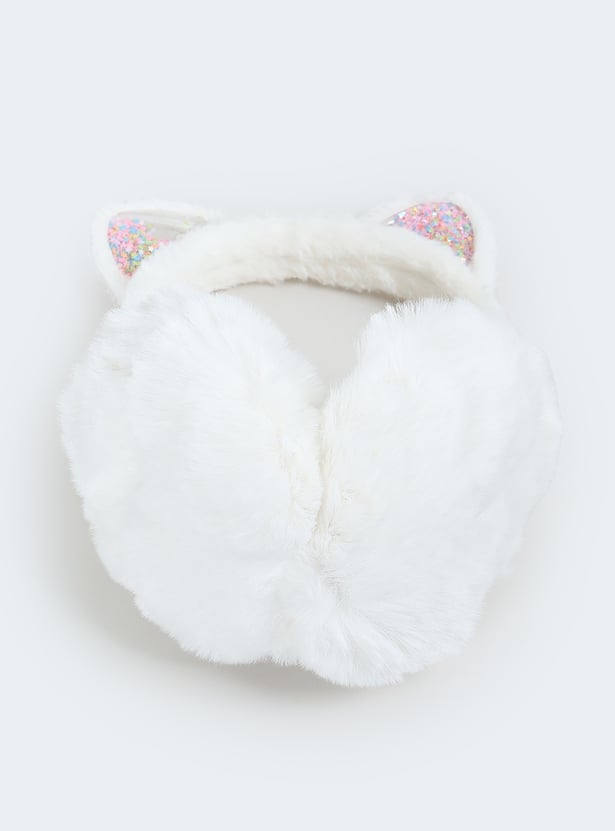 Girls Earmuffs with Star Confetti Fillings