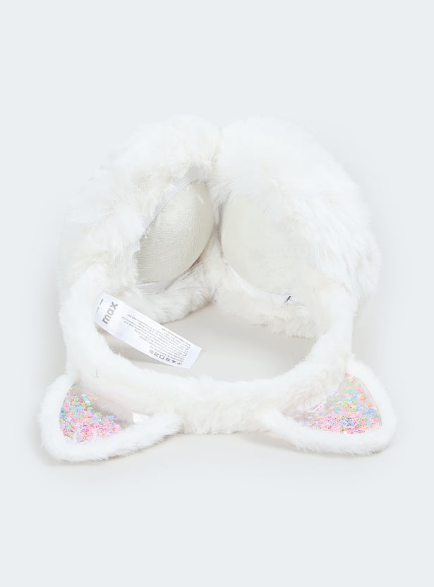 Girls Earmuffs with Star Confetti Fillings