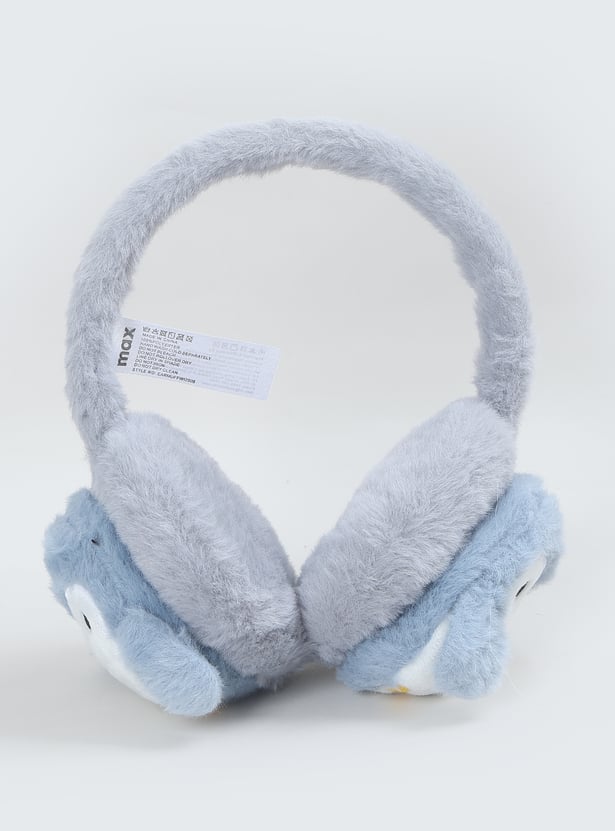 Girls Penguin Earmuffs