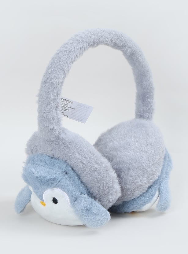 Girls Penguin Earmuffs