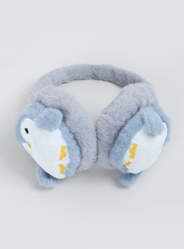 Girls Penguin Earmuffs